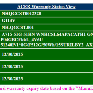 Warrantya8b9f70f9d550109